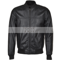 Men's Bomber Leather Jacket | Black, Brown, & Corodovan