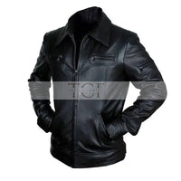 Men's Classic Leather Jacket | Black